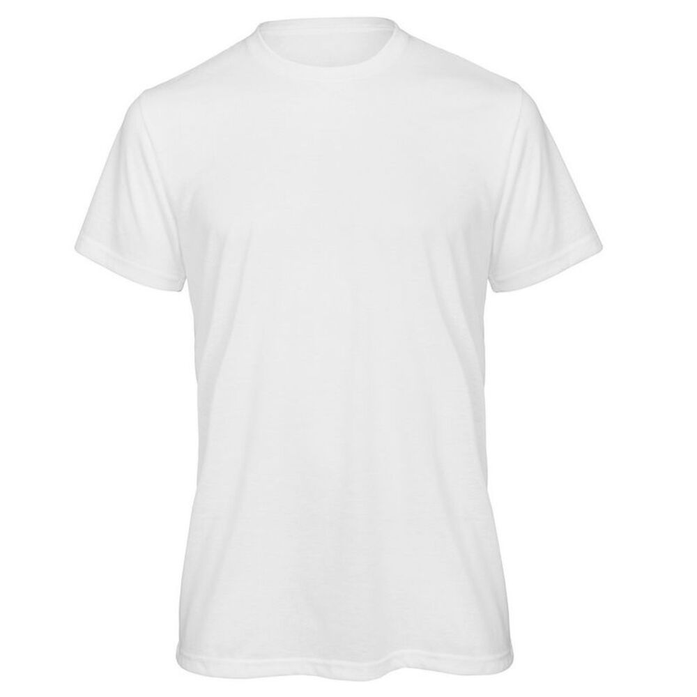 B&C Mens Sublimation T-Shirt / White